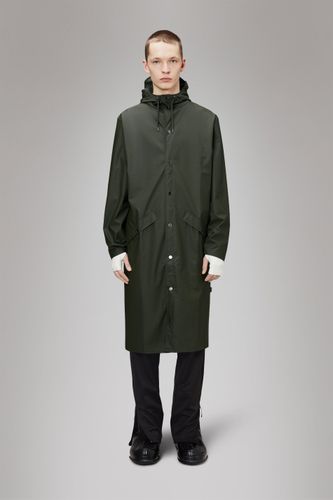 Rains Longer Jacket - Green - Rains - Modalova