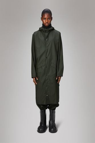 Rains Longer Jacket - Green - Rains - Modalova