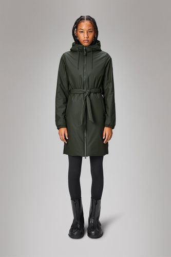 Lohja Long Insulated Curve Jacket - Rains - Modalova