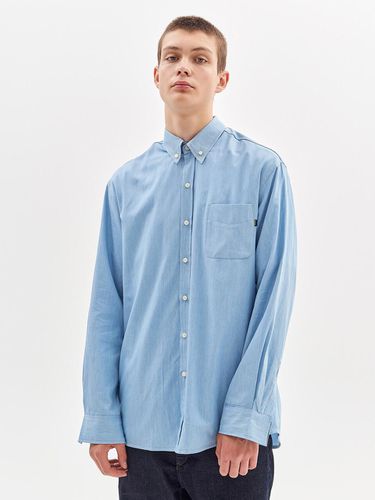 DENIM SHIRT_LIGHT BLUE - GOZER - Modalova