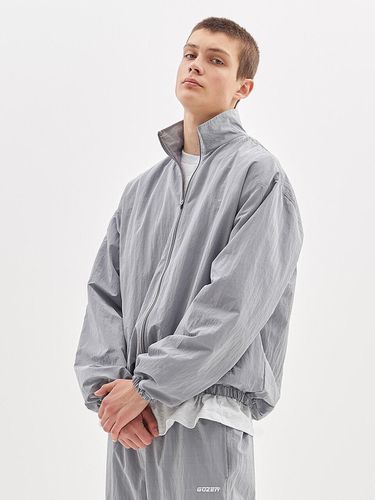 TRACK JACKET_GREY - GOZER - Modalova