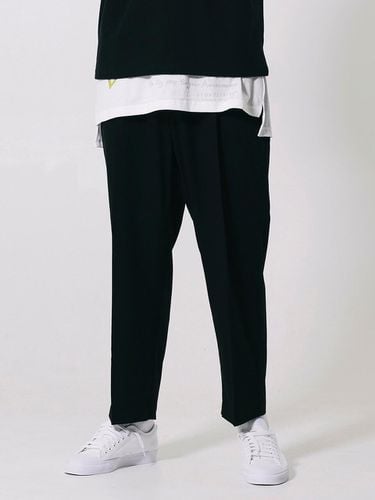 Tencel Semi Wide Slacks_Black - STONYSTRIDE - Modalova