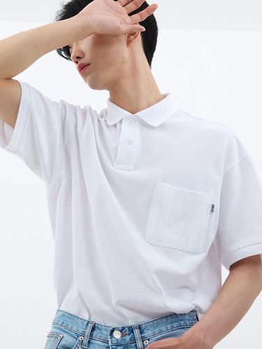 Oversize Pocket PK Shirts_White - PIECEMAKER - Modalova