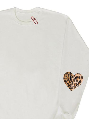 Leopard Elbow-patch Sweatshirt - GRAVER - Modalova