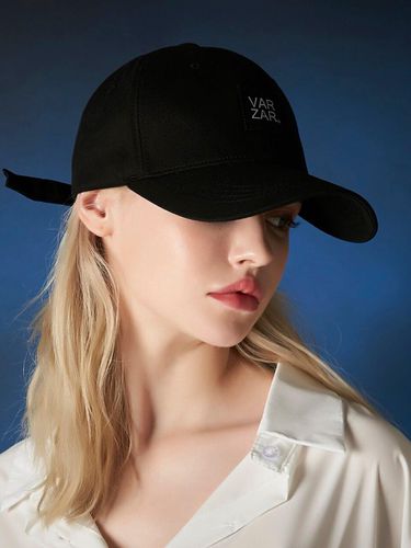 VARZAR Label Overfit Ball Cap_Black - VARZAR - Modalova