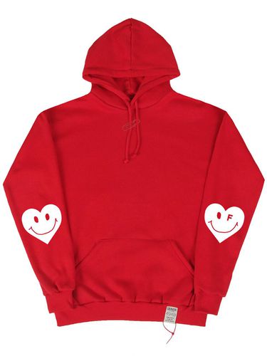 Elbow Heart smile Clip hoodie_Red - GRAVER - Modalova