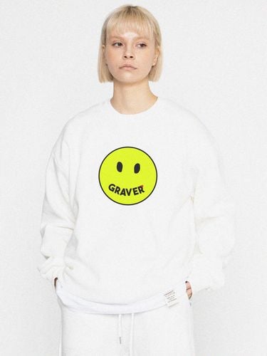 Green Big Smile Sweatshirt - GRAVER - Modalova