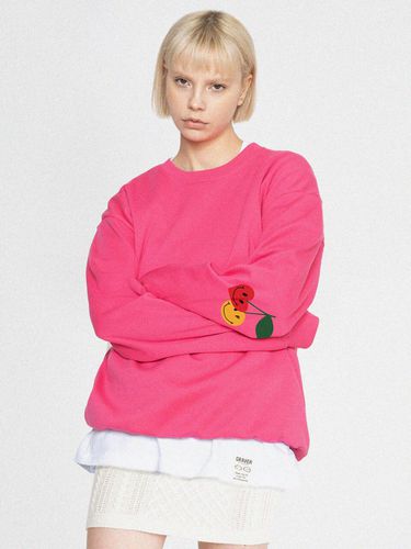 Elbow Cherry Smile Sweatshirt_5 Colors - GRAVER - Modalova