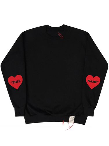 Elbow Lettering Heart Sweatshirt_5 Colors - GRAVER - Modalova