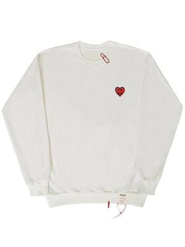 Heart smile embroidery clip sweatshirts - GRAVER - Modalova