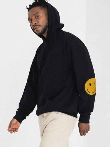 Elbow Dot Smile Hoodie_4color - GRAVER - Modalova