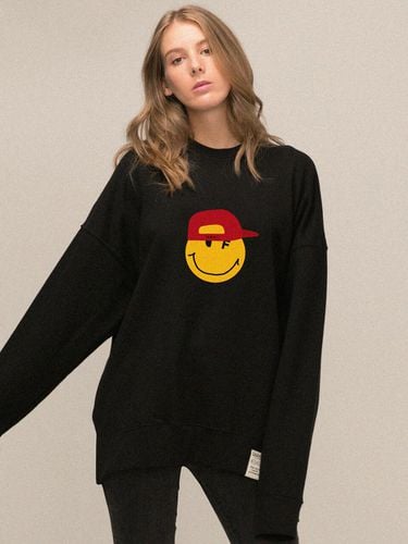 Big Cap Smile Sweatshirt 2 color - GRAVER - Modalova