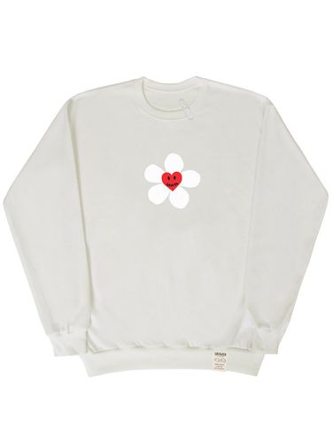 Big Flower Heart Sweatshirt - GRAVER - Modalova