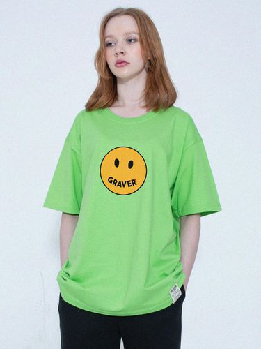 Big Dot Short Sleeve T-shirt_Green - GRAVER - Modalova