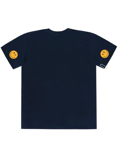 Elbow Dot Smile T-shirt_Navy - GRAVER - Modalova