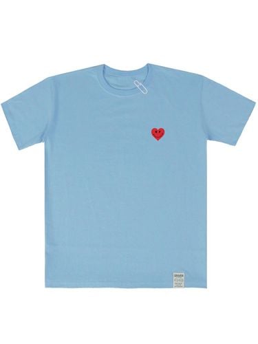 Small Heart Smile T-shirt_Sky Blue - GRAVER - Modalova