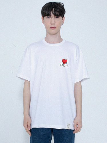 Board Short Sleeve T-shirt_White - GRAVER - Modalova