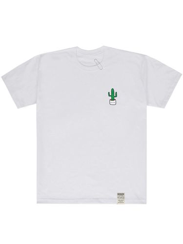 Cactus Short Sleeve T-shirt_White - GRAVER - Modalova