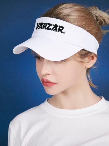 Signature 3D Logo Overfit Sun Cap_White - VARZAR - Modalova