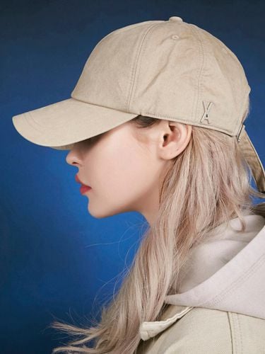 OG Fit Overfit Washing Ball Cap_Beige - VARZAR - Modalova