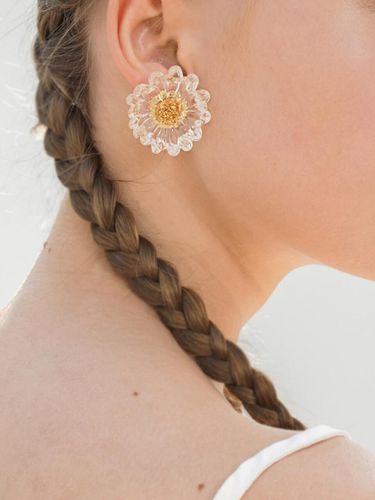 EASY.sun flower earring - ZOENA - Modalova