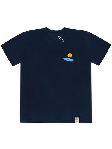 Dot Surfboard T-shirt Navy - GRAVER - Modalova