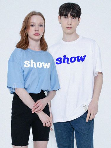 Show Logo Short Sleeve T-shirt_5 Color - GRAVER - Modalova