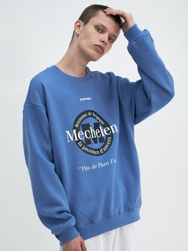 Mechelen Sweatshirt_Sky Blue - STAFFONLY - Modalova