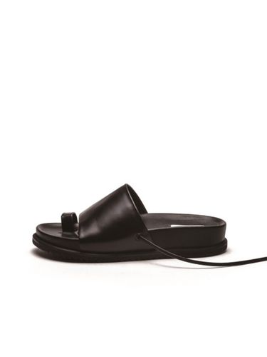 Way Flat Sandal - Black - Left-Right - Modalova