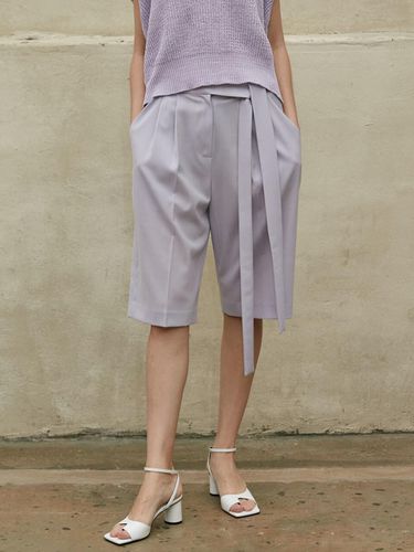 Wide Half Pants Purple - AEER - Modalova