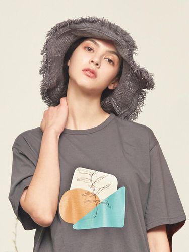 Stanmen Floppy Hat Gray - atempo - Modalova