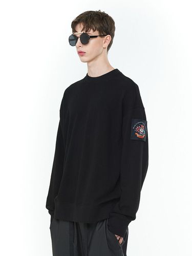 Old School Patch Sweatshirt Black - DGNAK12 - Modalova