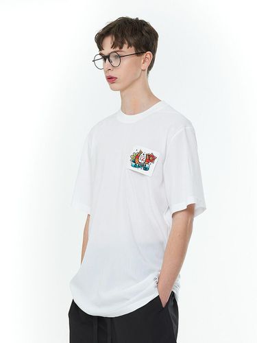 Old School Basic Tee_White - DGNAK12 - Modalova