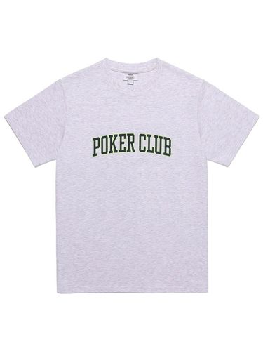 Poker Club T-shirt_Melange White - STAFFONLY - Modalova