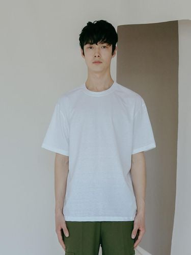 Premium Single Semi Oversized T-shirt - ESN - Modalova