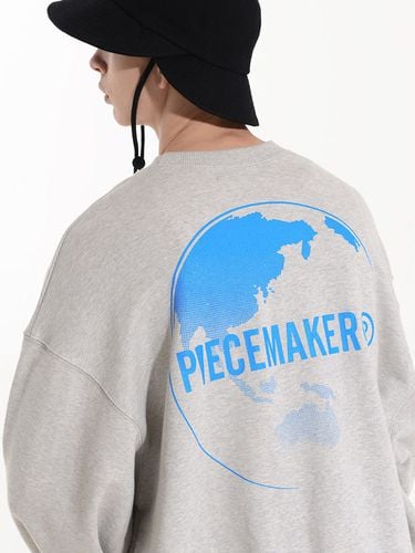 Pigment Earth Sweatshirt Gray - PIECEMAKER - Modalova