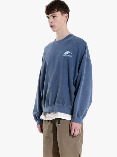 Pigment Earth Sweatshirt Navy - PIECEMAKER - Modalova