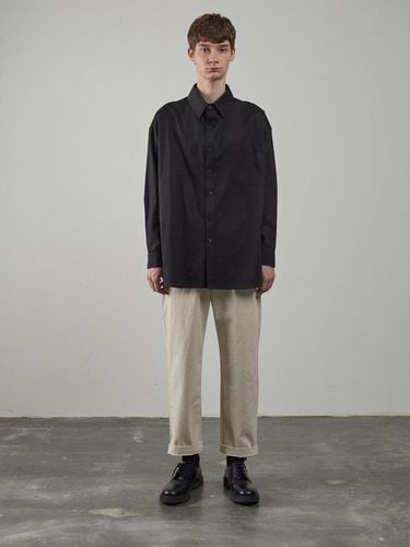 Oversize Basic Shirts_Black - OWL91 - Modalova