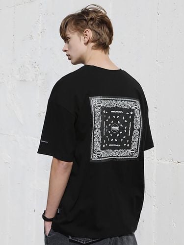 Paisley Oversized Fit Half Sleeves T-shirt - MINIMAL PROJECT - Modalova