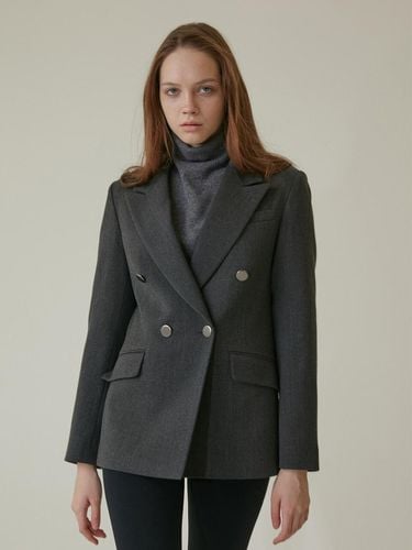 Modern Double Wool Blazer - na`au - Modalova