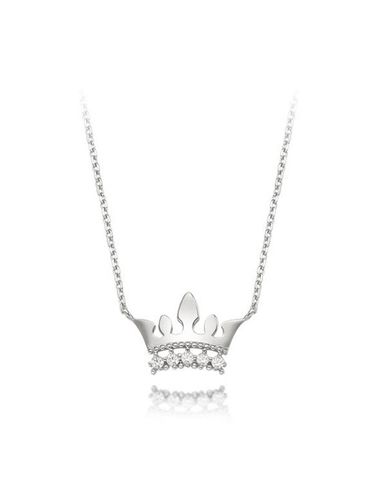 Delicate Tiara Necklace JJT1NQ3AF948SV420 - J.ESTINA - Modalova