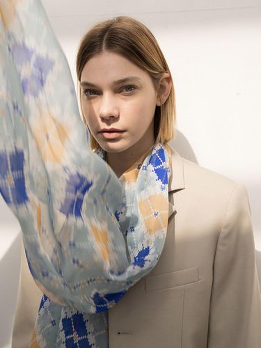 Claire Silk Scarf 3 Color - BB’DE SOLI’DE - Modalova