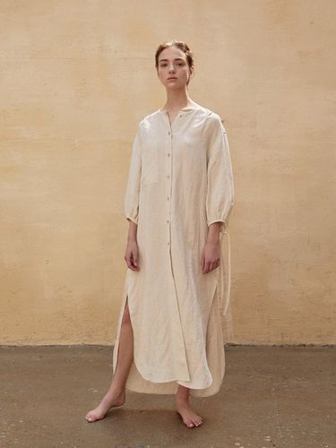 Dress Strap Long Shirt Beige - AEER - Modalova