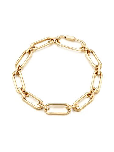 Noailles Silver Link Chain Bracelet M_Yellow - hyeres-lor - Modalova