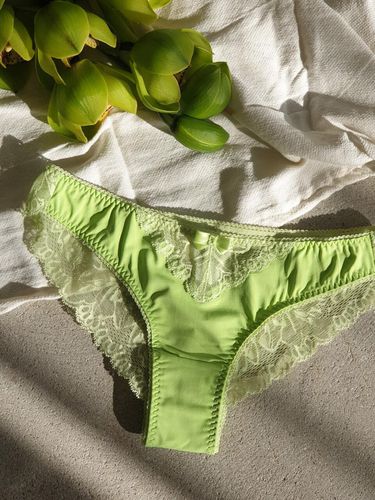 Acid Green Pantie - GIANNA - Modalova