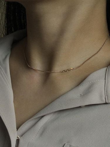 Chain Point Necklace_3 Colors - POSTLUDE - Modalova