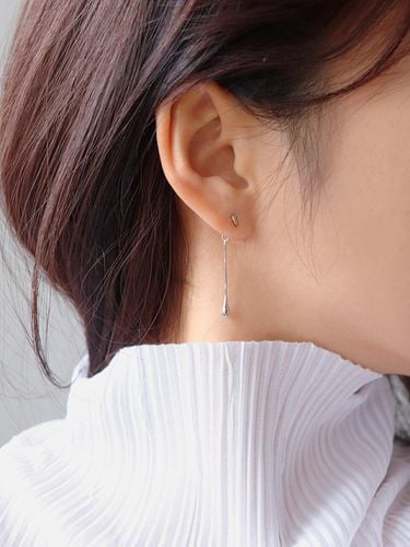 Bon drop earring [silver92.5] - MORL - Modalova