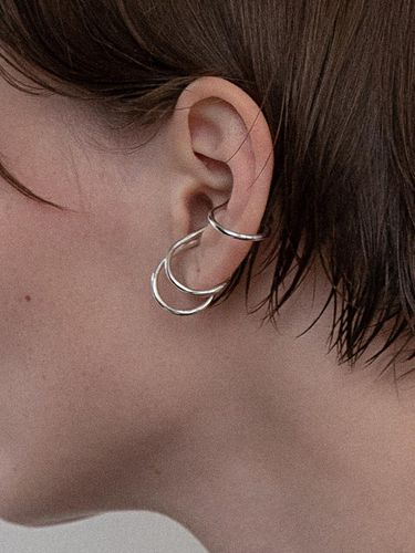 Bulb Earcuff Silver - BRILLPIECE - Modalova