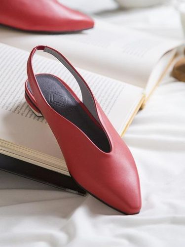 Bip18233 Wave Slingback Red - Byeuuns - Modalova