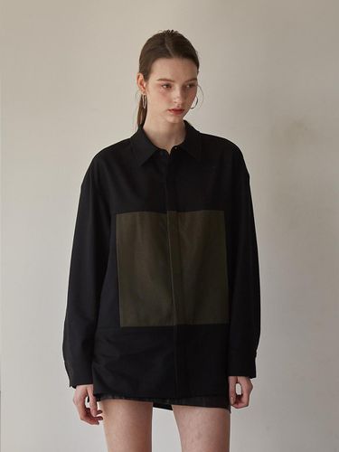 Wool Shirt Black - MUGUET - Modalova